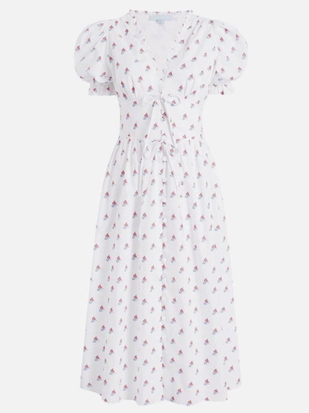 NWT Hill House Sabrina dress in love boats xxs
